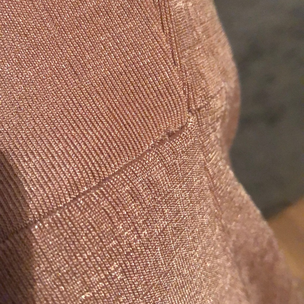 Floor length Nasty Gal semi sheer dress - Picture 5 of 8
